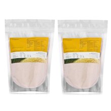 Bộ 2 gói bột cám gạo Milaganics - 200g