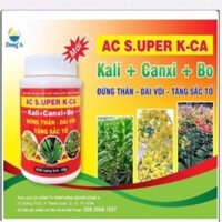 hủ 100gram AC SUPER K - CA Phân bón lá kali có chất điều hòa sinh trưởng