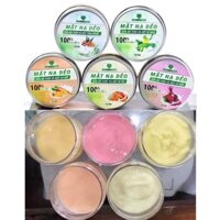 [Hũ 100ml] Mạt Nạ Dẻo Sữa Bò Tươi Mix Bột Thiên Nhiên Mẹ Ken