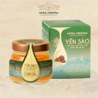 [Hũ 100ml] Yến sào Chân Phương chưng sẵn mật hoa Thốt Nốt tươi cùng Nấm linh chi đỏ - 14gr Yến tươi