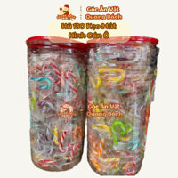 Hũ 180 Kẹo Cán Ô Giáng Sinh, Kẹo Noel, Kẹo trang trí giáng sinh