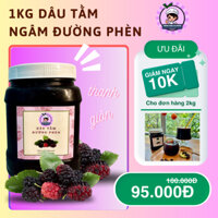 Hũ 1kg Dâu Tằm Ngâm Đường Phèn - Dạng Lỏng - Siro