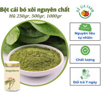 [Hũ 250g - 0,5kg - 1kg] Bột cải bó xôi nguyên chất dogiafarm làm đẹp, tốt cho xương, da và tóc