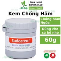 [Hủ 60g] SUDOCREM - Baby Care Cream - Kem chống hăm cho bé- Giúp chống hăm, ngứa, mẩn đỏ