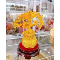 Hũ cây thạch anh thu hút tài lộc