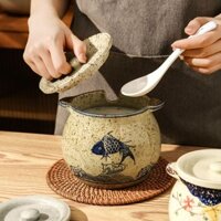Hũ Đựng Dầu Mỡ, Hũ Đựng Dầu Chịu Nhiệt Bằng Gốm, Hũ Đựng Ớt Cay, Hũ Muối Gia Dụng, Hũ Gia Vị Nhà Bếp, Hũ Đựng Gia Vị, Hũ