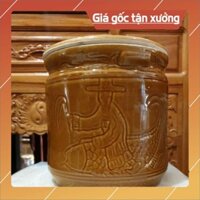 Hũ đựng gạo Bát Tràng Việt Nam đựng 8kg gạo