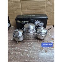 Hủ đựng gia vị inox 304
