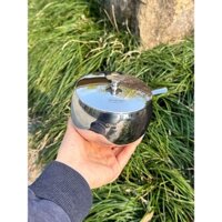 Hủ đựng gia vị inox  chockmen (gồm thìa và không gồm thìa)