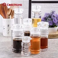 Hũ đựng gia vị, lọ đựng gia vị nước tương bằng nhựa - 3 size - 160ml