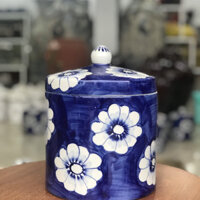 Hũ Đựng Muối Dưa Cà Gốm Sứ Bát Tràng - 2-3KG