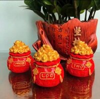 Hũ Đựng Muối Gạo Phúc Lộc Thọ