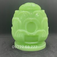 hũ đưng tro cốt đá lưu ly xanh