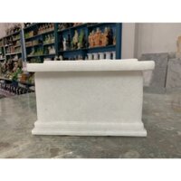 Hũ Đựng Tro Cốt Hình Chữ Thập - cao 14.5cm, ngang 23.5cm