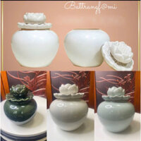 Hũ đựng tro cốt sứ Bát Tràng dành cho thú cưng