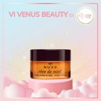 Hũ Dưỡng Môi NUXE Ultra Nourishing Lip Balm Rêve de Miel 15ml Làm Mềm Môi Nứt Nẻ