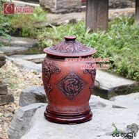 Hũ gạo Phúc Lộc Thọ - Ngũ Thử chiêu Tài Lộc