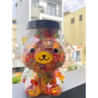 Hủ gấu 1Kg Kẹo dẻo Chíp Chip vị trai cay