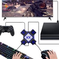 ♗HU KX USB Game Controller Converter Keyboard Mouse Adapter for Switch/Xbox/PS4/PS3