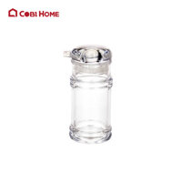 Hũ, lọ đựng gia vị bằng nhựa trong suốt cao cấp, dung tích 60ml, 100ml, 155ml, 205ml - 155ml