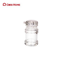 Hũ, lọ đựng gia vị bằng nhựa trong suốt cao cấp, dung tích 60ml, 100ml, 155ml, 205ml - 60ml