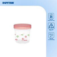 Hũ Matsu Tròn PP 300ml - 400ml - 700ml - 900ml Nhựa Duy Tân Dùng Để Đựng Thực Phẩm Khô, An Toàn Cho Sức Khỏe Người Tiêu Dùng - 400ml