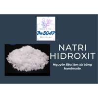 Hủ nhựa 1kg NaOH làm xà bông- Sút làm xà bông-Natri hidroxit