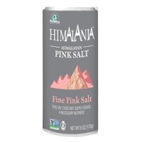 HŨ RẮC MUỐI HỒNG HẠT NHUYỄN TỪ DÃY Himalaya - Natierra HIMALANIA Himalayan Fine Pink Salt Shaker, NON GMO, 170g (6 oz)