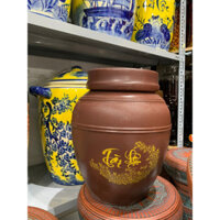 [Hũ rượu]Vò ngâm rượu,Chum sành ngâm rượu tài lộc từ 10 đến 50l hàng chính hãng Bát Tràng Việt Nam
