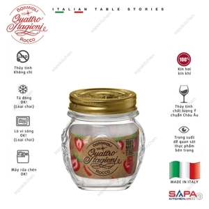 Hũ thủy tinh 300ml Quattro Anfora