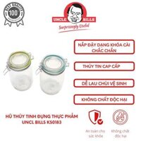 Hũ Thủy Tính Có Khóa Cài Đựng Thực Phẩm 1000ml Uncle Bills KS0183