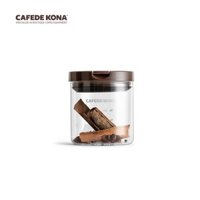 Hủ thuỷ tinh đựng cà phê có van 1 chiều Cafede Kona - 500ML