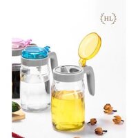 Hũ thủy tinh đựng dầu ăn, nước chấm, dấm tỏi có nắp chụp Lilac BÌNH ĐỰNG DẦU ĂN NẮP CHỤP CHÍNH HÃNG LILAC 650ml