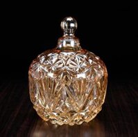 Hủ Thuỷ Tinh Đựng Hạt Dưa, Mứt 10.5Cm