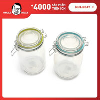 Hũ Thủy Tinh Đựng Thực Phẩm 1000ml Nắp Gài Uncle Bills KS0183