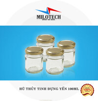 Hũ thủy tinh đựng yến 100ml
