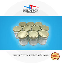 Hũ thủy tinh đựng yến 70ML
