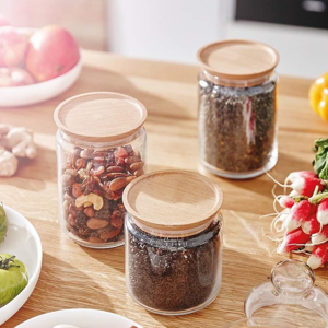 Hũ thủy tinh Luminarc Storit có nắp L0131 1,1L