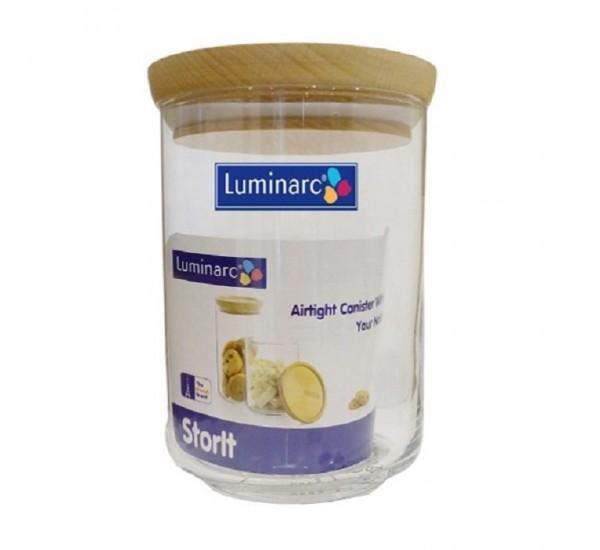 Hũ thủy tinh Luminarc Storit có nắp L0131 1,1L
