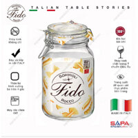HŨ THỦY TINH NẮP CÀI FIDO (BORMIOLI ROCCO) 2000ml