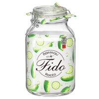 Hũ thủy tinh nắp cài Fido 3000ml (Bormioli Rocco)