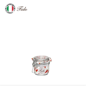 Hũ thủy tinh nắp cài kín hơi Fido Bormioli Rocco 200ml