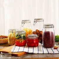 Hũ thủy tinh nắp khóa - 2L