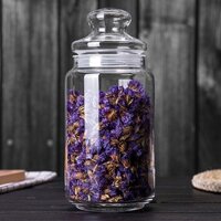 Hũ Thủy Tinh Ocean Pop Jar Glass Lid Cao Cấp