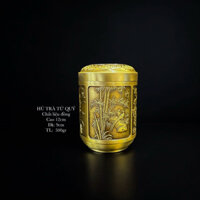 Hủ trà bằng đồng- hủ tụ bảo- đồ đồng phong thuỷ thờ cúng