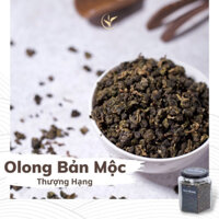 Hũ Trà Olong Bảo Lộc Lâm Đồng Trà Hảo Hạng Thiện Tài Lọ Thủy Tinh 175gram Quà tặng