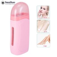 Huaihao Roll on Depilatory Wax Kit Facial Body Hair Epilator Sáp sưởi tóc Máy làm rụng lông cầm tay Máy tẩy lông di động G7V5