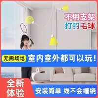 Huấn luyện viên cầu lông hỗ trợ cầu thủ đơn trong nhà cho trẻ emynchen92vn20240708