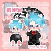 Huang Minghao Justin Jia Xiang World Concert Care Ear Styling Stand Card Móc khóa PP Clip