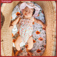 Huangyan| Bộ đồ giường cho bé Bassinet Tấm trải giường in hoạt hình đáng yêu Tấm nôi em bé Dễ dàng phù hợp cho hình bầu dục Tròn Hình chữ nhật và Đồng hồ cát Nệm Bassinet Bộ đồ giường